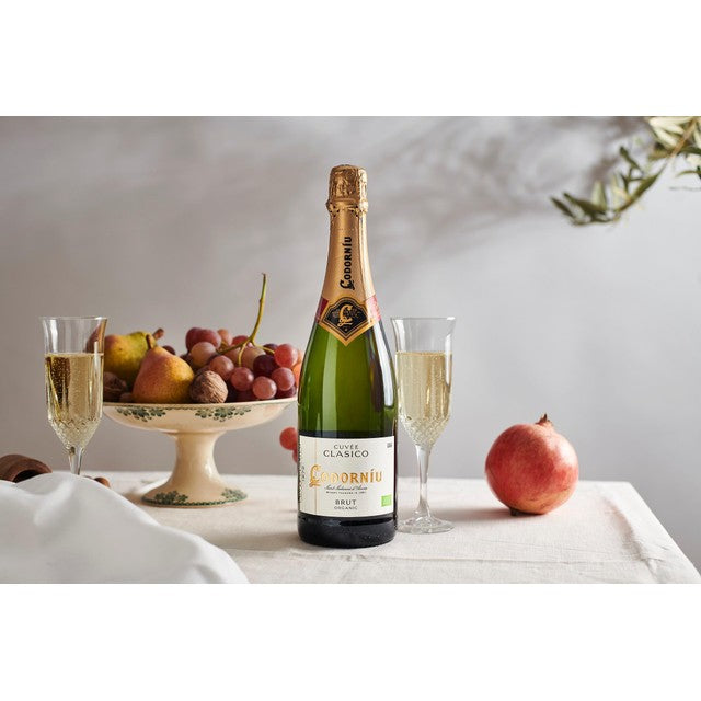 Codorniu Clasico Brut Organic NV Cava 75cl - British product
