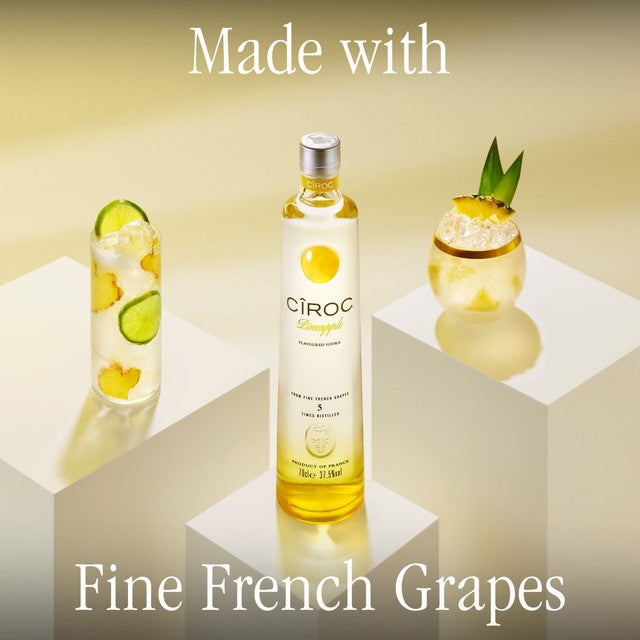 Ciroc Pineapple Flavoured Vodka 70cl - British product