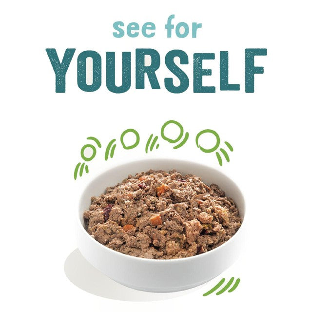 Edgard & Cooper wet dog food with lamb and beef - British product