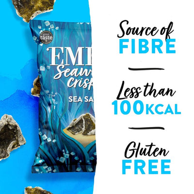 Chips d'algues Emily sel de mer snack salé 50g