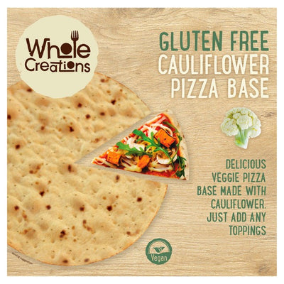 Wholecreations Glutenfreier Blumenkohl-Pizzaboden 187g