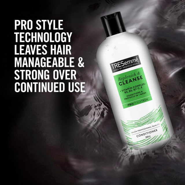 TRESemme Replenish & Cleanse Conditioner 680ml (British brand)