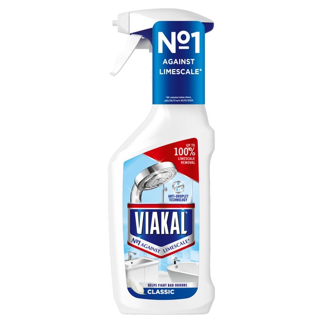 Viakal Classic Limescale Remover Spray 500ml (British brand)