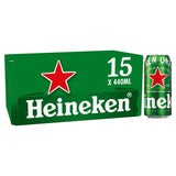 Heineken lager beer cans multipack 15 x 440ml, UK version