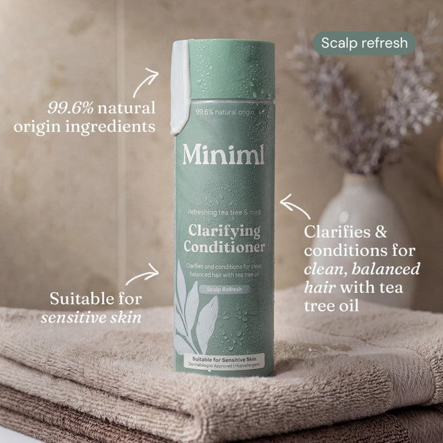 Miniml clarifying hair conditioner tea tree mint - British product
