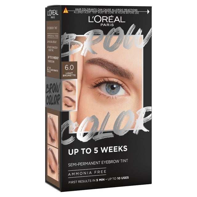 L'Oreal Paris Brow Tint 6.0 Light Brunette, UK version
