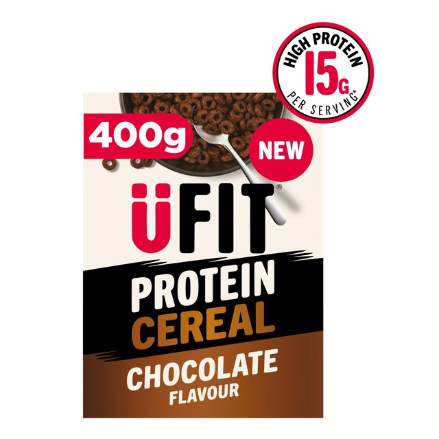 Weetabix UFIT chocolate flavour cereal 400g (British brand)
