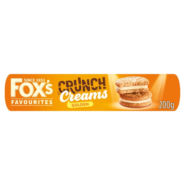 Fox's vanilla cream sandwich biscuits 200g, UK version