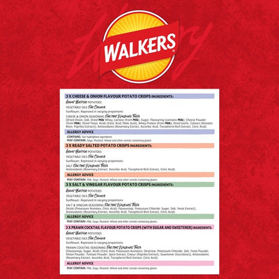 Walkers Classic Variety Multipack Chips
