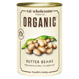 Eat Wholesome organic butter beans 400g - British product