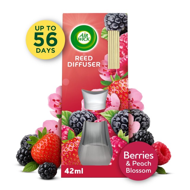 Airwick Berries and Peach Blossom reed diffuser, UK version