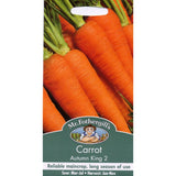 Mr Fothergill's Seeds Carrot Autumn King 2 seeds, imported from the UK