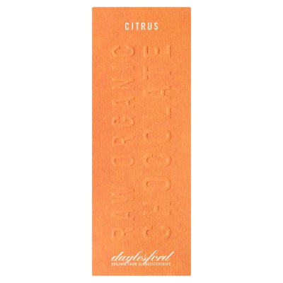 M&S Daylesford Organic Raw Chocolate Bar Orange & Tangerine Dark Chocolate Bar 50g- Buy online at McGrocer