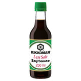 Kikkoman less salt soy sauce glass bottle, imported from the UK