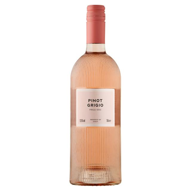 Sainsburys Pinot Grigio Friuli Doc Rose Wine 75cl