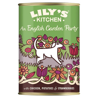 Lily's Kitchen An English Garden Party Nourriture humide sans céréales pour chien 400g