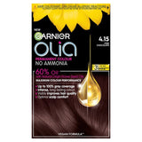 Garnier Olia permanent hair dye in iced chocolate brown, UK version