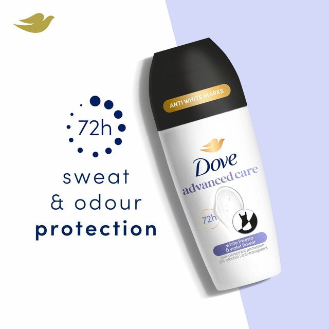 Dove Invisible Dry Women's Anti-Perspirant Roll On Deodorant 50ml - British product