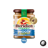 Meridian smooth peanut butter 280g, imported from the UK