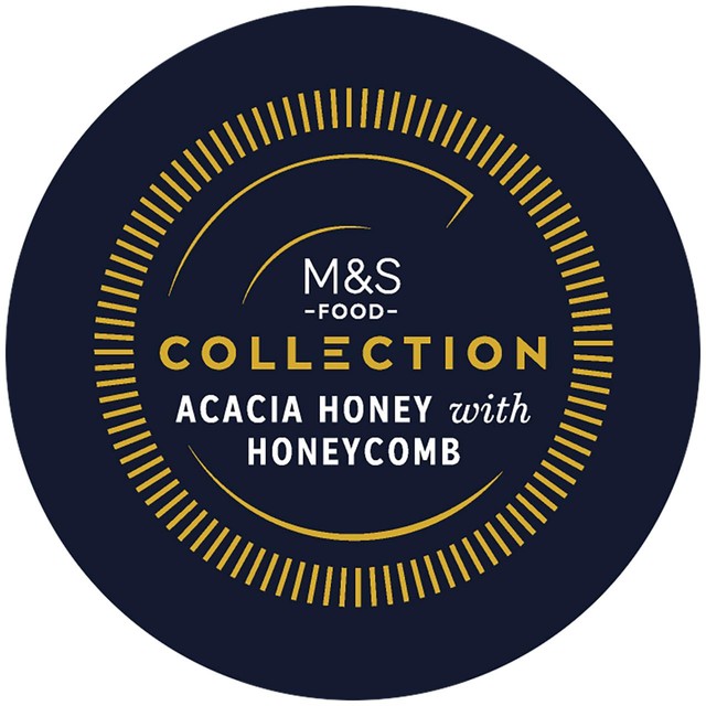 M&S Collection acacia honey with honeycomb 250g - British product