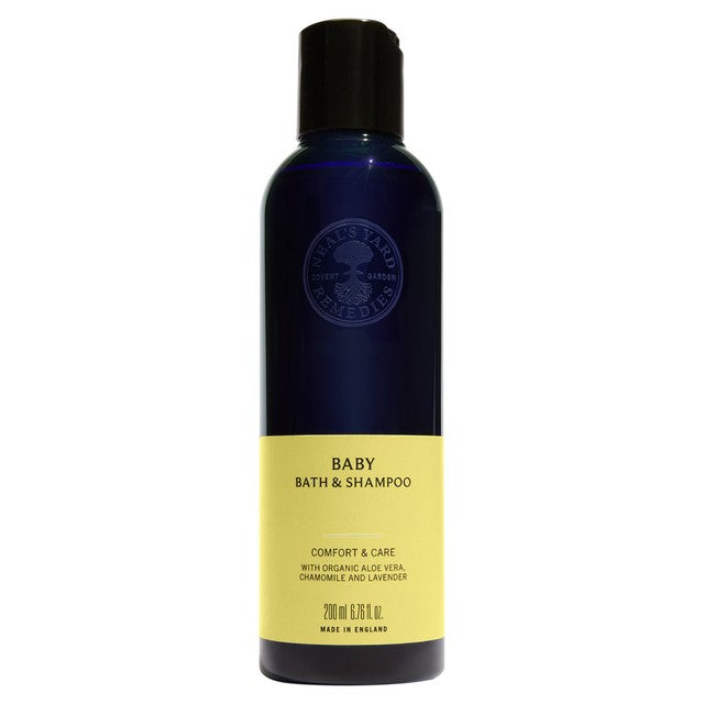 Neal's Yard Remedies baby bath and shampoo 200ml, imported from the UK