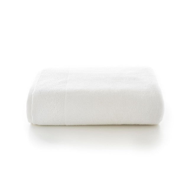 Deyongs Palazzo cotton bath sheet white 90x160cm - British product