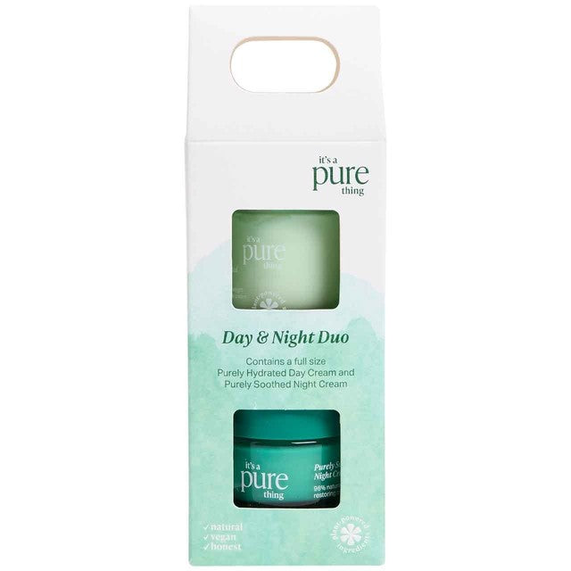 M&S Pure moisturiser duo day and night - British product