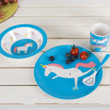 Rex London unicorn melamine plate 20cm, imported from the UK