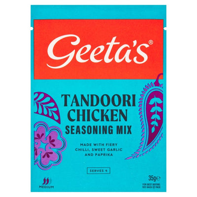 M&S Geeta's Tandoori Chicken Seasoning Mix 35g- Buy online at McGrocer