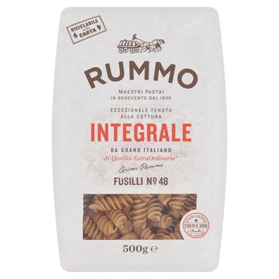 M&S Rummo Wholewheat Fusilli Pasta 500g- Buy online at McGrocer