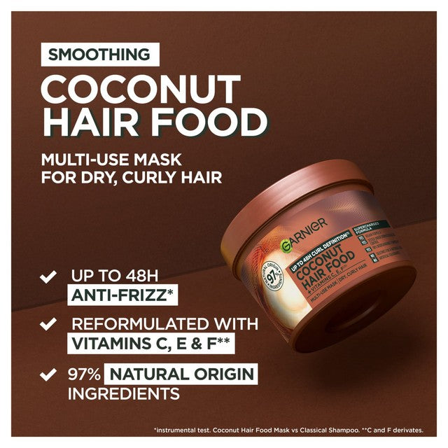 Garnier Coconut Oil Hair Food Mask 400ml, UK version