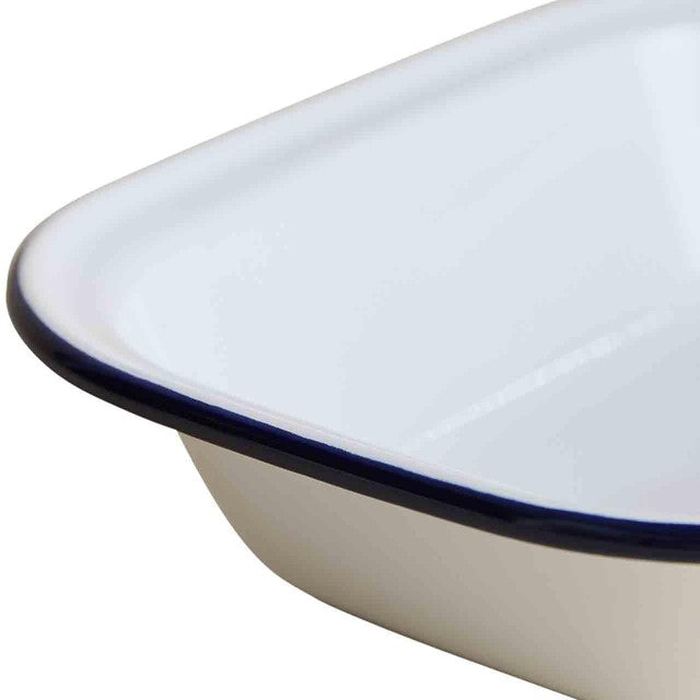 M&S enamel pie dish dark blue 28cm (British brand)