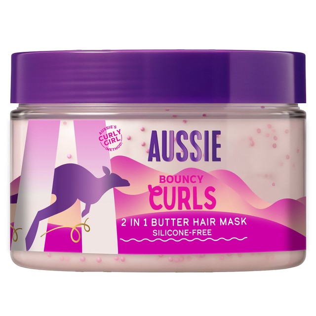 Aussie Curls hair mask for dry curly hair - British product