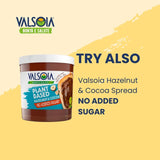 Valsoia dairy-free hazelnut and cocoa chocolate spread 400g (British brand)