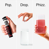 Phizz cherry flavoured effervescent tablets 20 tablets, imported from the UK