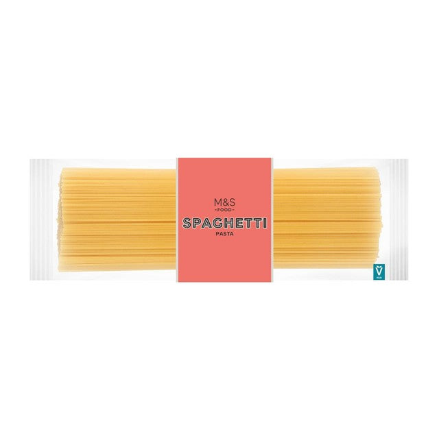 M&S spaghetti 500g, imported from the UK
