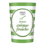 M&S Creme Fraiche 600g, imported from the UK