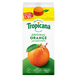 Tropicana orange juice with bits 1.5L (British brand)