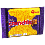 Cadbury Crunchie chocolate bar multipack 4 x 32g - British product