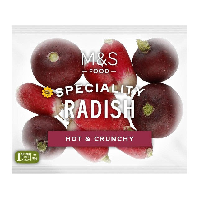 M&S radish salad 150g, imported from the UK