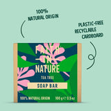 Faith in Nature tea tree soap bar 100g - British product