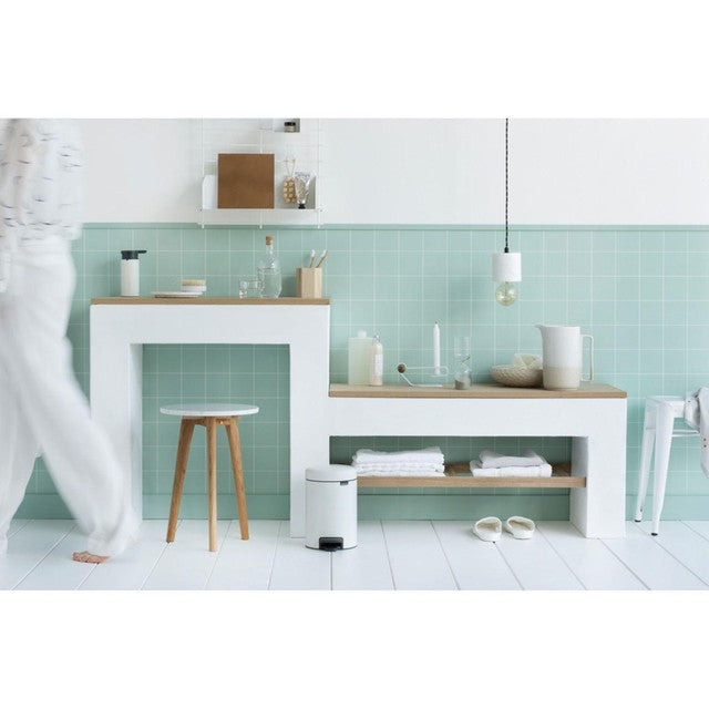 Brabantia Pedal Bin White 3L - British product