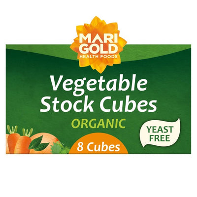 M&S Marigold Health Foods Organic Yeast Free Vegetable Stock Cubes 87g- Buy online at McGrocer