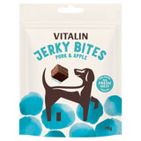 Vitalin Pork & Apple Jerky Bites dog treats 70g (British brand)
