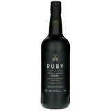 M&S Sweet Ruby Port fortified wine bottle, imported from the UK