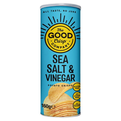 The Good Crisp Co Sea Salt & Vinegar Potato Crisps 160g