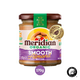 Meridian organic smooth almond butter 170g, imported from the UK