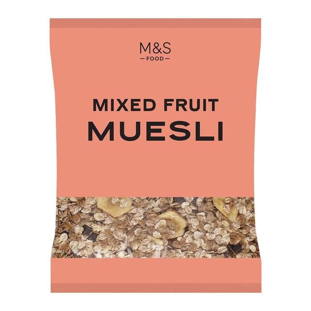 M&S mixed fruit muesli (British brand)