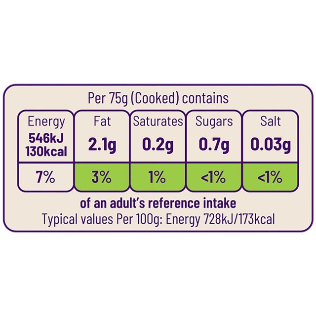 Ocado quinoa 250g, imported from the UK