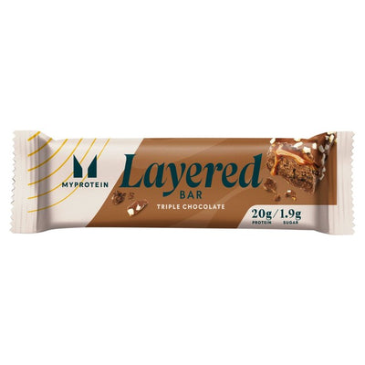 M&S Myprotein Triple Chocolate Layered Protein Bar 60g- Buy online at McGrocer
